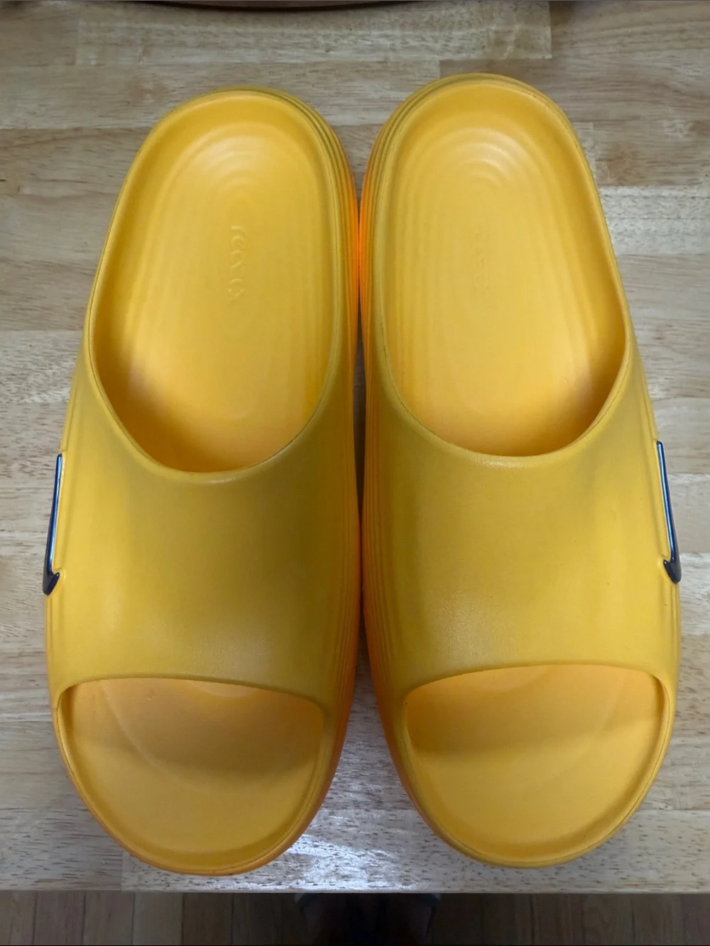Nike Men’s  Slide Sandals with Navy Swoosh